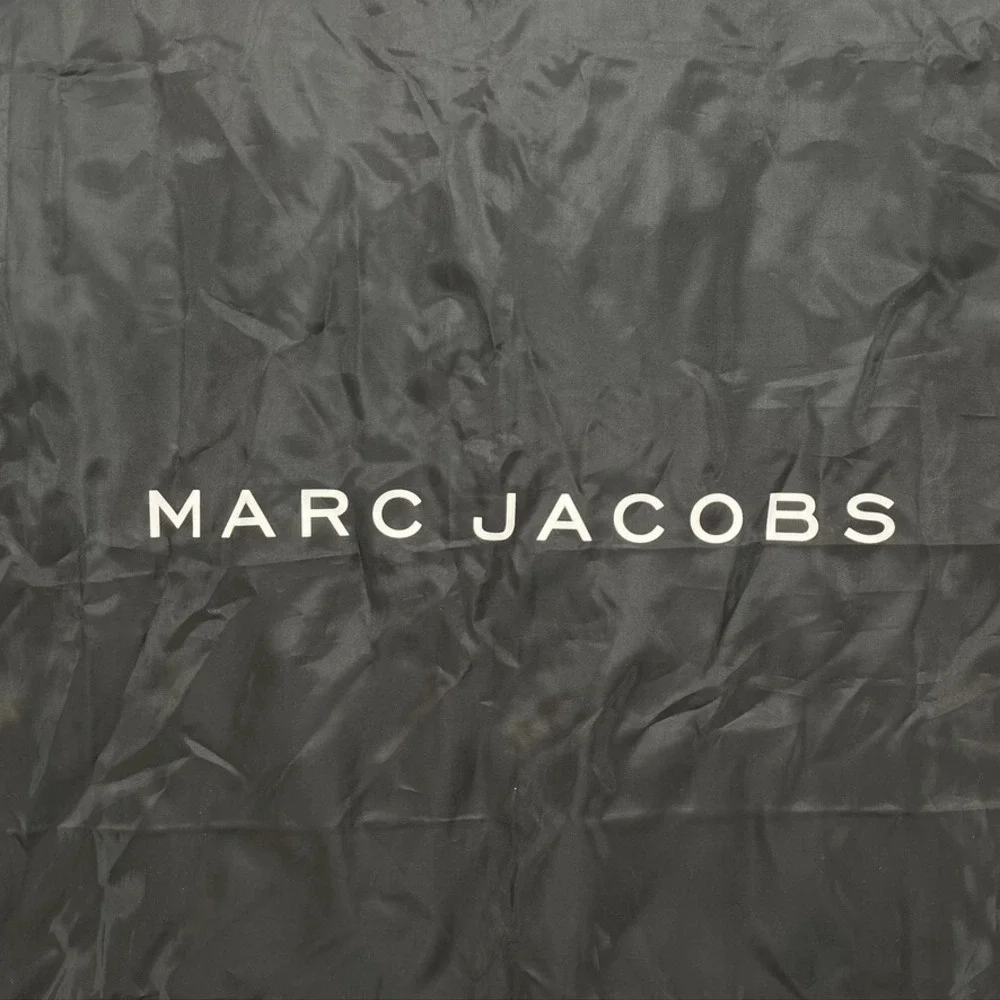 Marc Jacobs Nylon Garment Bag Black Foldable Zipper‎ Travel Storage